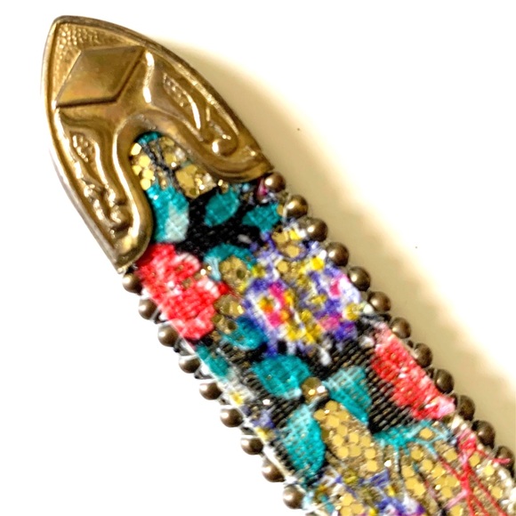 Capezio Kids Multicolored Belt Approx 30” - Picture 2 of 8